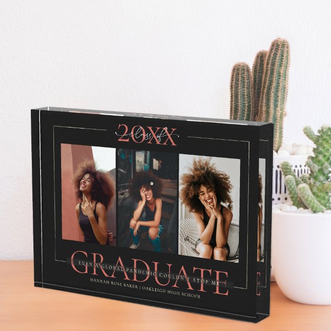 Bloque Para Fotos La pandemia global no pudo detenerme | Graduado 3  (Subido por el creador)