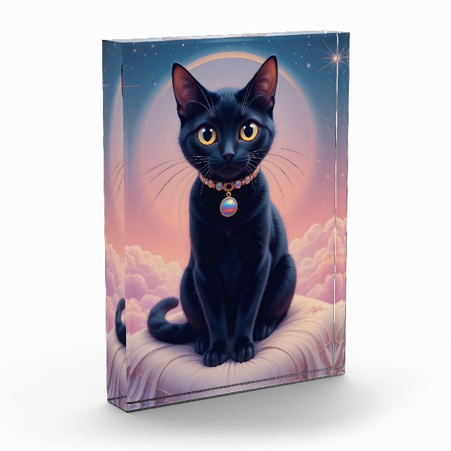 Bloque Para Fotos La Reina Del Cielo Del Gato Negro (Izquierda)