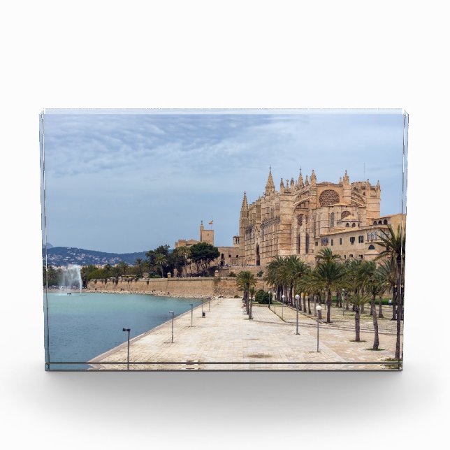 Bloque Para Fotos La Seu, la Catedral de Palma de Mallorca - España (Anverso)