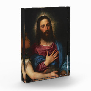 Bloque Para Fotos La tentación de Cristo, Tiziano