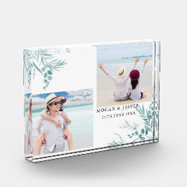 Bloque Para Fotos La vegetación azul turbia Eucalyptus deja Boda