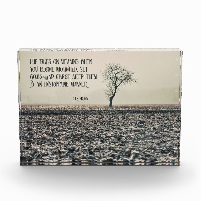 Bloque Para Fotos La Vida Toma Significado (Anverso)