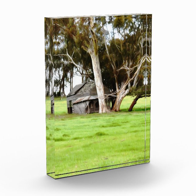 Bloque Para Fotos La vieja choza de madera (Izquierda)