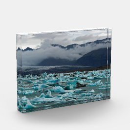 Bloque Para Fotos Lago glacial Jokulsarlon - Islandia