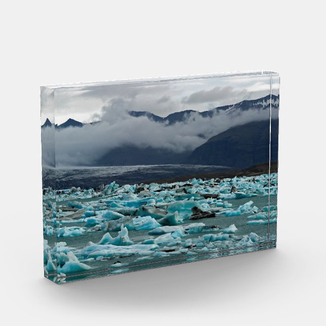 Bloque Para Fotos Lago glacial Jokulsarlon - Islandia (Izquierda)