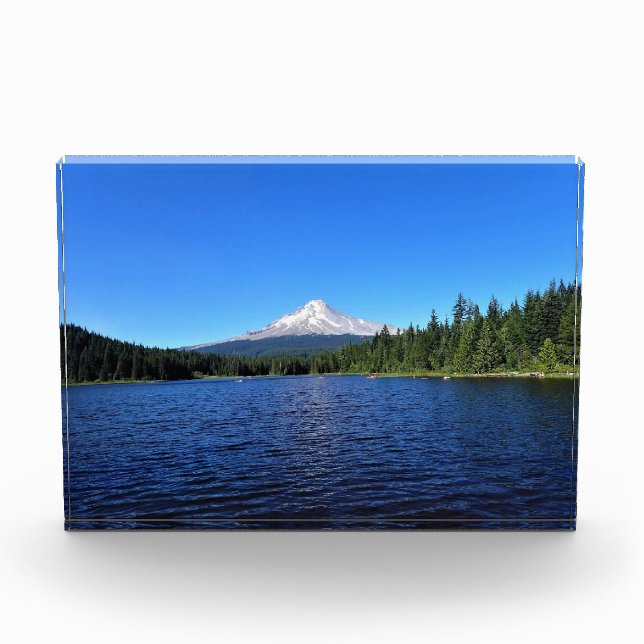 Bloque Para Fotos Lago Trillium, OR (Anverso)