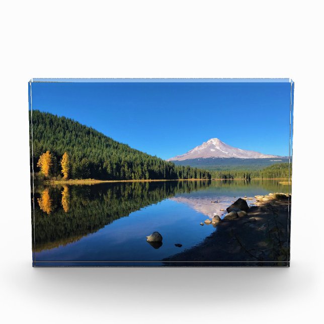 Bloque Para Fotos Lago Trillium, OR (Anverso)