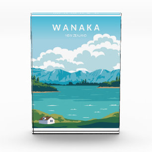 Bloque Para Fotos Lago Wanaka Nueva Zelanda