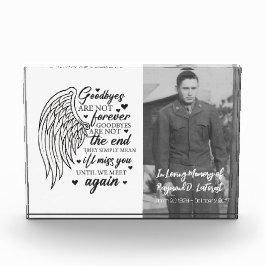 Bloque Para Fotos Las despedidas no son para siempre memoria