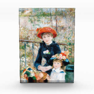 Bloque Para Fotos Las dos hermanas, en la terraza Auguste Renoir