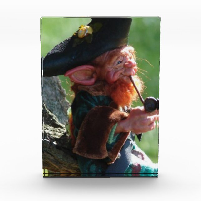 Bloque Para Fotos leprechaun real (Anverso)