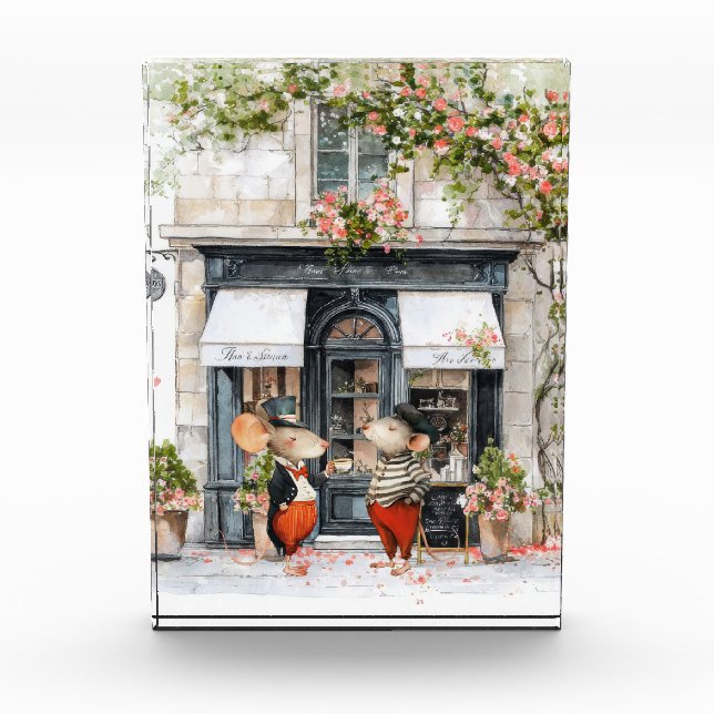 Bloque Para Fotos Life in Mice Town - Coffee Talks (Anverso)