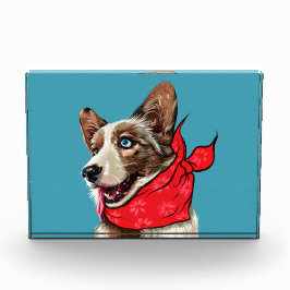 Bloque Para Fotos Lindo Pembroke Welsh Corgi