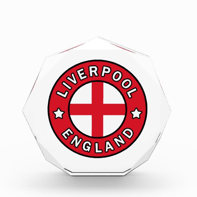 Bloque Para Fotos Liverpool Inglaterra (Anverso)