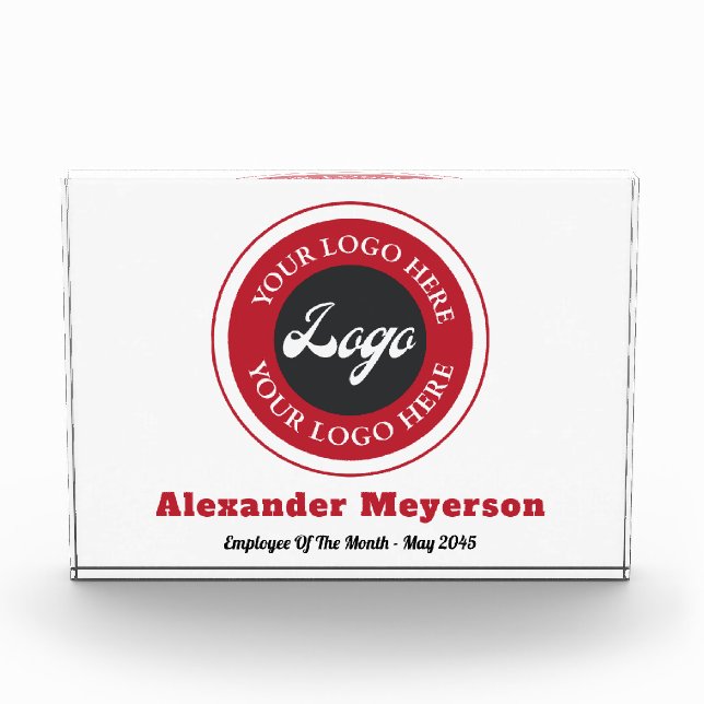 Bloque Para Fotos Logotipo moderno Empleado (Anverso)