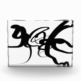 Bloque Para Fotos Los buzos: Resumen en blanco y negro