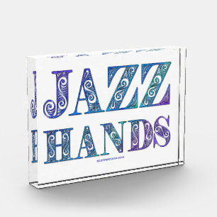 Bloque Para Fotos Los colores vibrantes del Jazz Hands de SlipperyJo