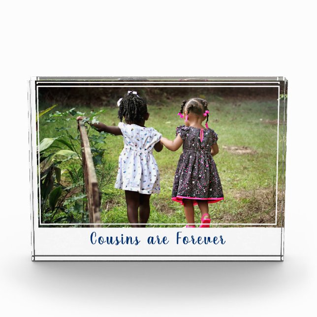 Bloque Para Fotos Los primos son para siempre (Anverso)