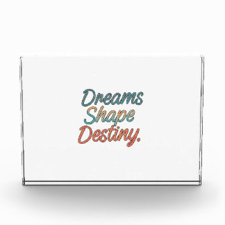 Bloque Para Fotos Los sueños dan forma al destino