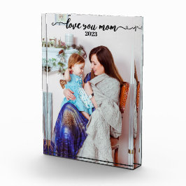 Bloque Para Fotos Love You Mom Photo Block