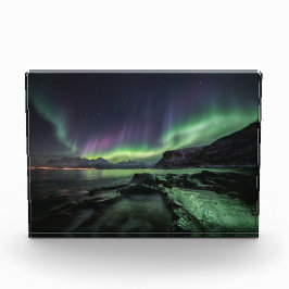 Bloque Para Fotos Luces del Norte de Noruega