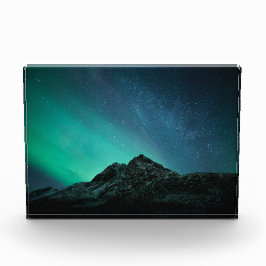 Bloque Para Fotos Luces del Norte de Noruega