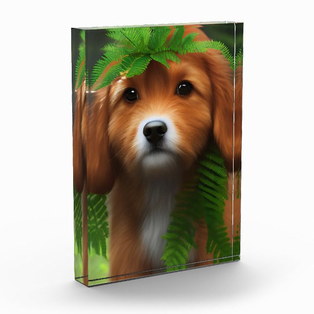 Bloque Para Fotos Lucy El Labrador Puppy, (Izquierda)