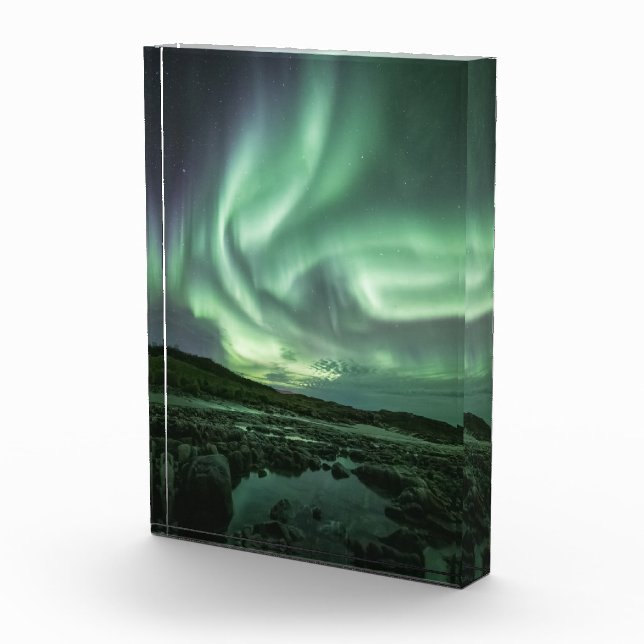 Bloque Para Fotos Luz del Norte Noruega (Derecha)