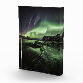 Bloque Para Fotos Luz del Norte Noruega