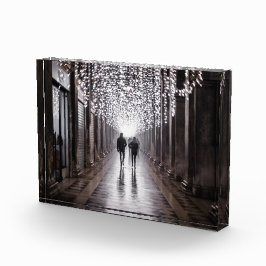 Bloque Para Fotos Luz, sombras y simetría - sepia