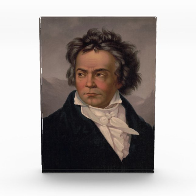 Bloque Para Fotos Maestro Ludwig Beethoven Compositor de Música Sinf (Anverso)