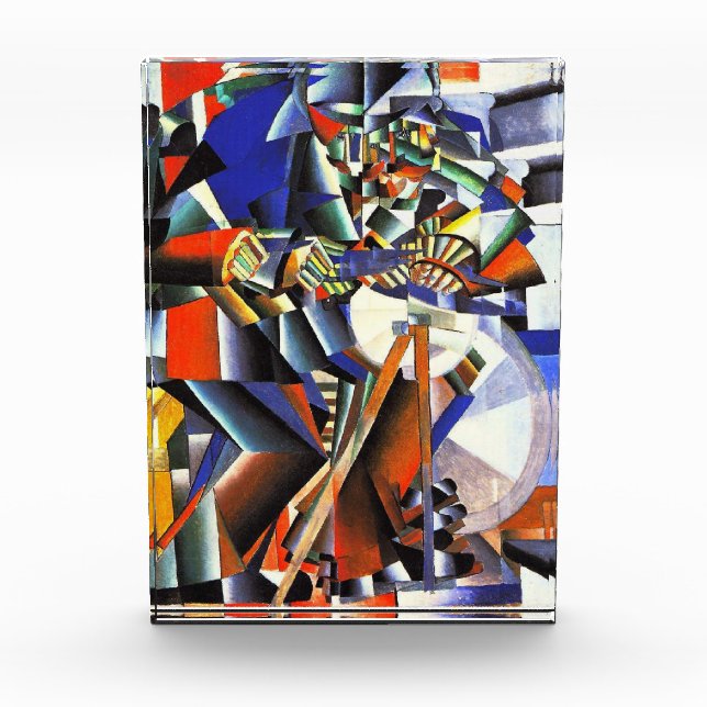 Bloque Para Fotos Malevich Kazimir El Secuestro (Anverso)