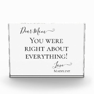 Bloque Para Fotos Mamá Divertida Diciendo Que Tenías Razón