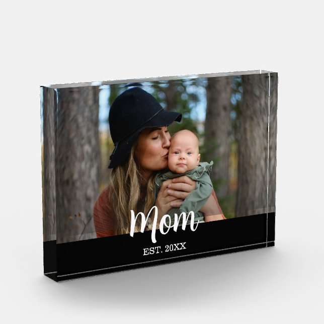 Bloque Para Fotos Mamá Personalizada Fundada  (Izquierda)