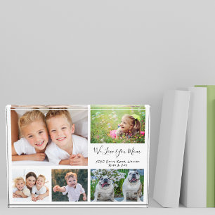 Bloque Para Fotos Mamá Te Ama Collage