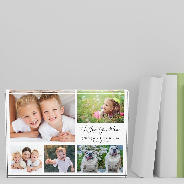 Bloque Para Fotos Mamá Te Ama Collage (Subido por el creador)