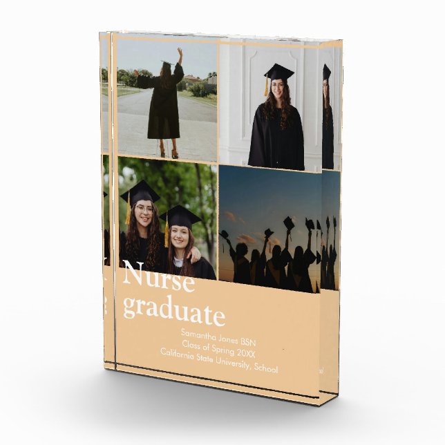 Bloque Para Fotos mantenimiento de graduación de enfermería (Derecha)