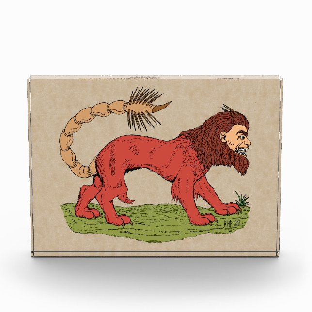 Bloque Para Fotos Manticore (Anverso)