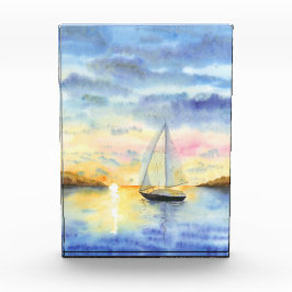 Bloque Para Fotos Mar al atardecer