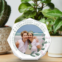 Bloque Para Fotos Marco de imagen de flores silvestres rosadas de fo