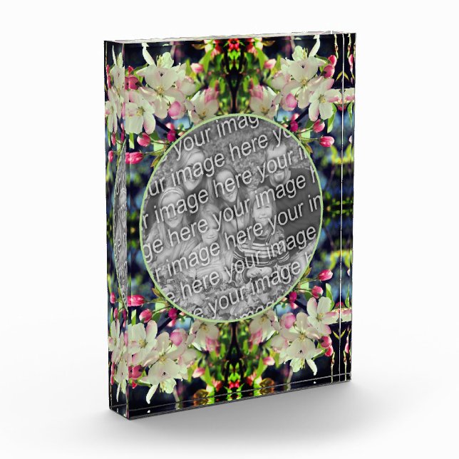 Bloque Para Fotos Margen de broche de arce de primavera Añadir (Izquierda)