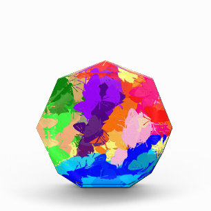 Bloque Para Fotos Mariposas Rainbow Kaleidoscope