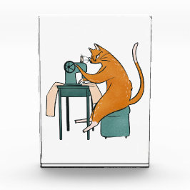 Bloque Para Fotos Masaje de gatos vintage