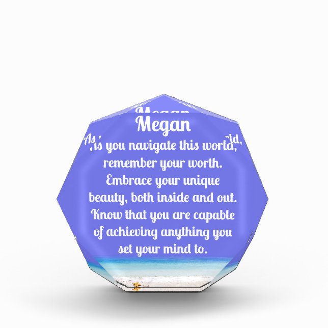 Bloque Para Fotos Megan (Anverso)