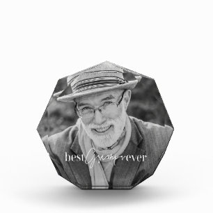 Bloque Para Fotos Mejor Abuelo del Mundo Moderno Simple Elegante