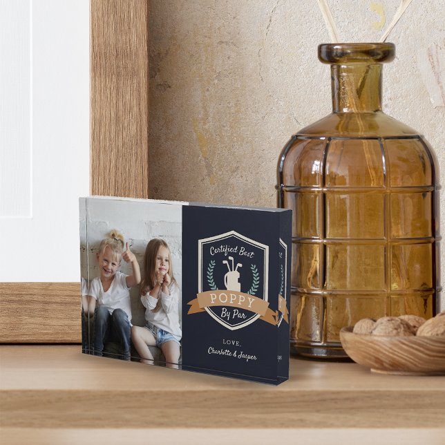 Bloque Para Fotos Mejor Adormidera De Par | Abuelo de golf (Subido por el creador)