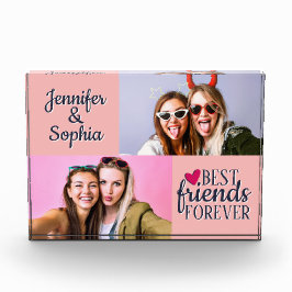 Bloque Para Fotos Mejor Amigo para siempre dos plantillas de imágene