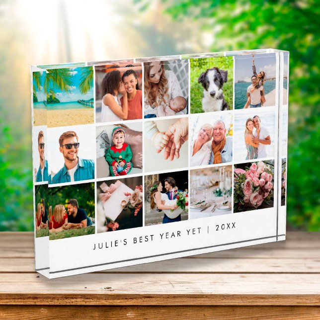 Bloque Para Fotos Mejor Año Personalizado Sin Collage 15 (Subido por el creador)