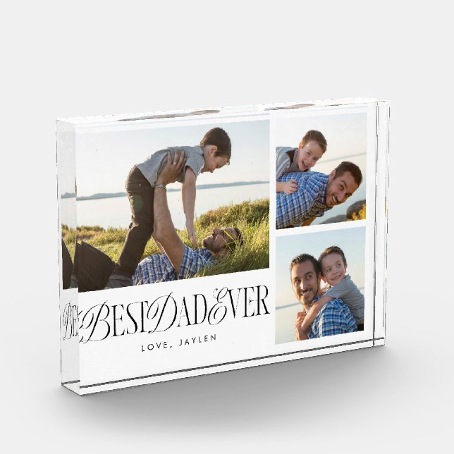 Bloque Para Fotos Mejor Collage de Papá Noel (Izquierda)