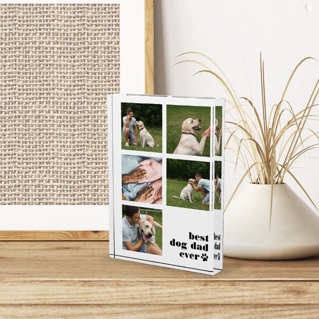 Bloque Para Fotos Mejor Collage de Papá Perro (Subido por el creador)